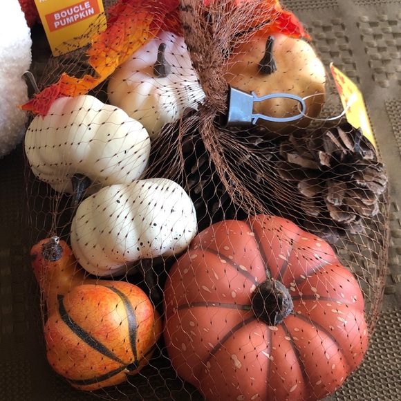 Decorative Fall Pumpkin Set - Picture 4 of 8
